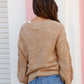 LAST CHANCE - M/L Kiara Knit - Beige