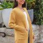 Toni Knit Cardi - Mustard