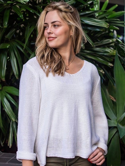 Kerry Knit - White