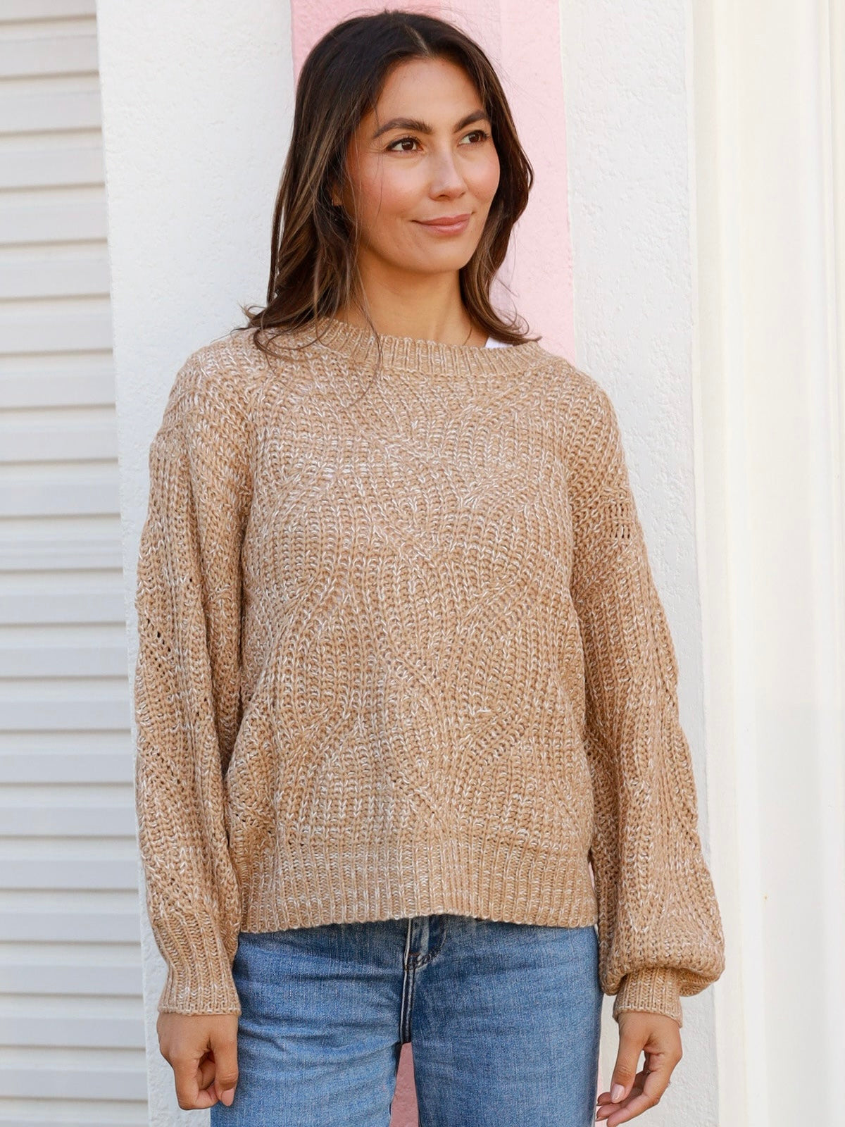 LAST CHANCE - M/L Kiara Knit - Beige