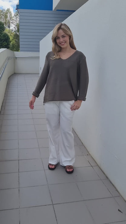 Kerry Knit - Khaki