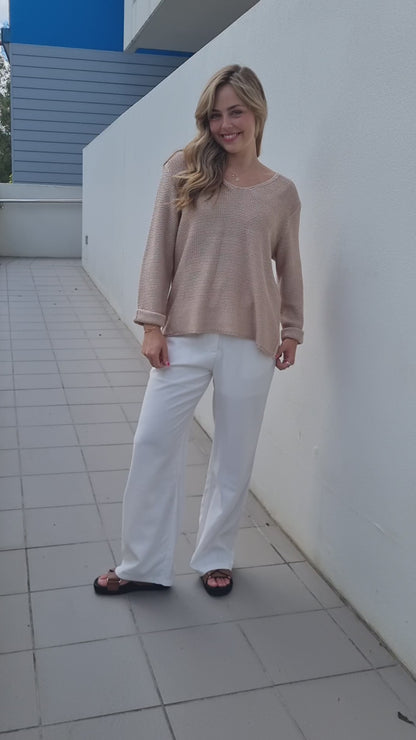 LAST CHANCE  - L/XL Kerry Knit - Mocha