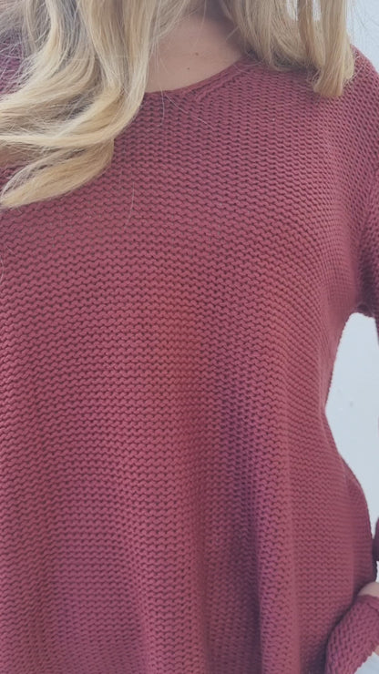 Kerry Knit - Cinnamon Brown