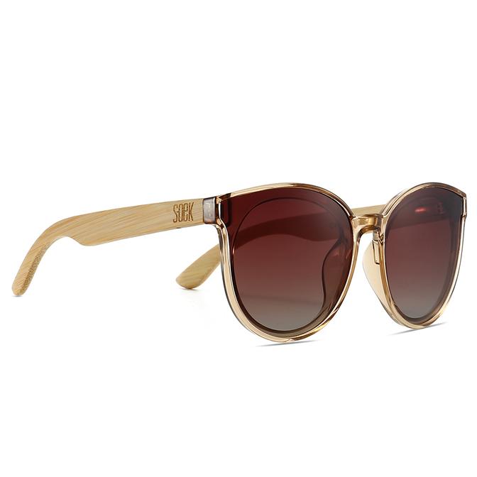 Bella Champagne | Brown Gradient Lens | Maple Arms