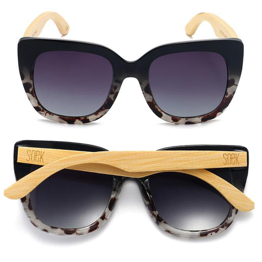 Soek Sunnies - Riviera - Black / Ivory Tortoise - Double Feature Clothing - Womens Clothing - Sizes 6-20 - Coffs Harbour Australia