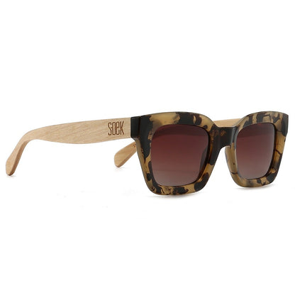 Zahra Opal Tort | Brown Graduated Lens | White Maple Arms